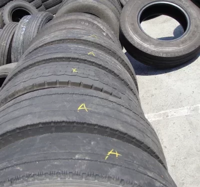 Used light truck tire casings for sale